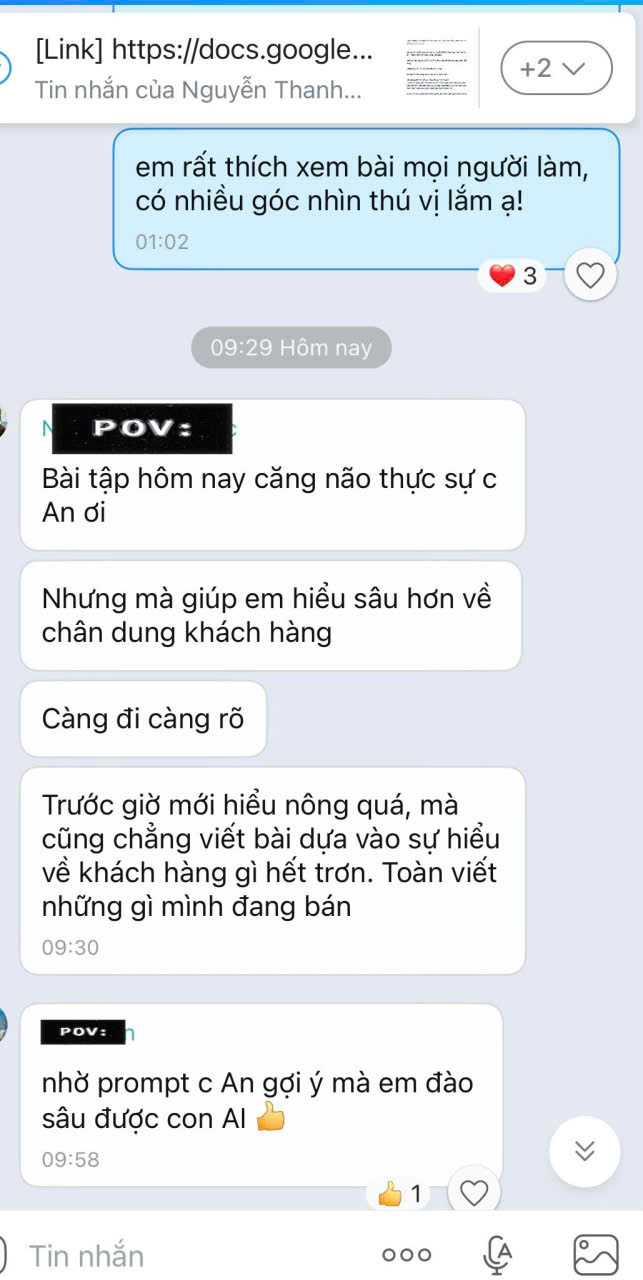 Feedback học viên khoá Beta